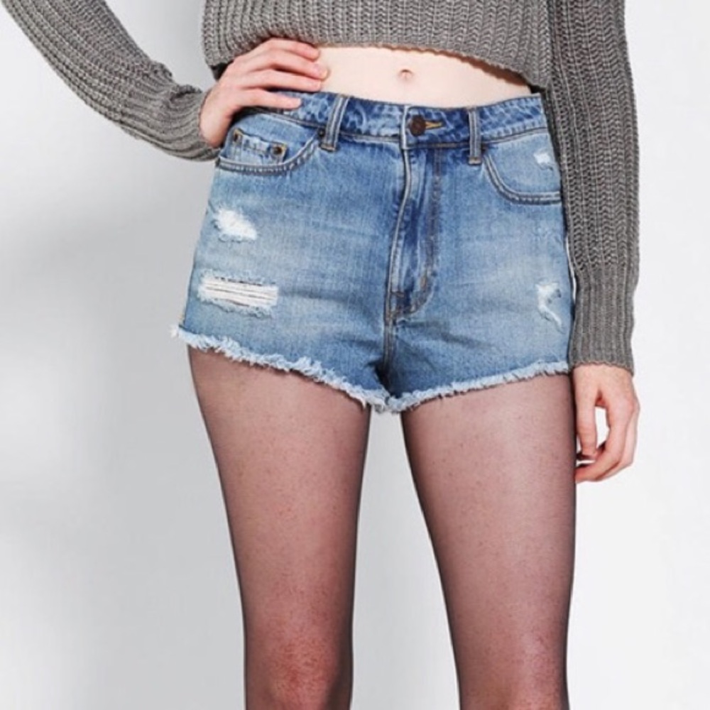 BDG High Rose Cheeky Shorts